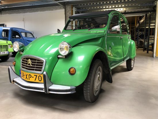 2cv6 Club Ente Grün