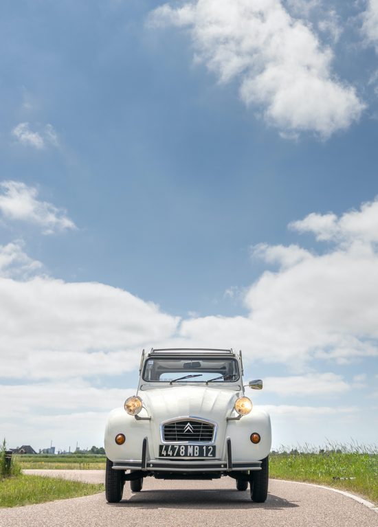 2cv6 Club 43.000km Blanc Meije 1985