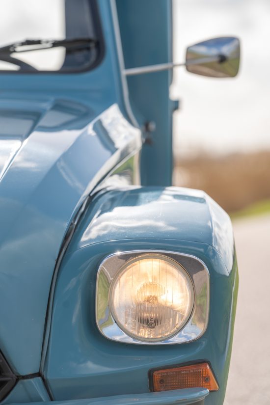 Acadiane ‘83 Bleu Lagune 62.000km 2CV Garage Sander Aalderink