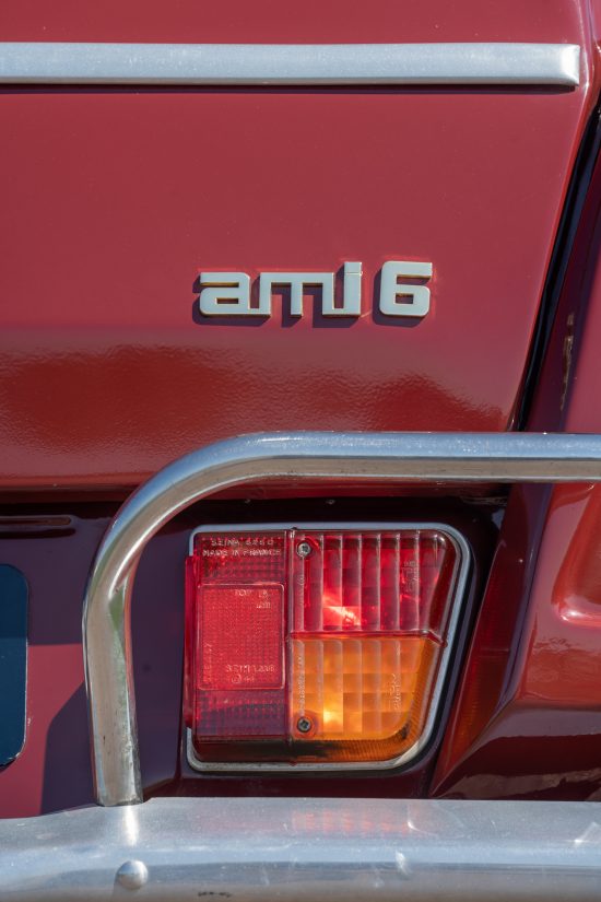 Ami 6 Break '65 Rouge Cornaline 2cv garage Sander Aalderink