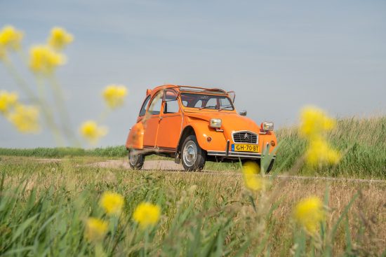 2cv6 Club '80 230.000km Mandarine 2cv Garage Sander Aalderink