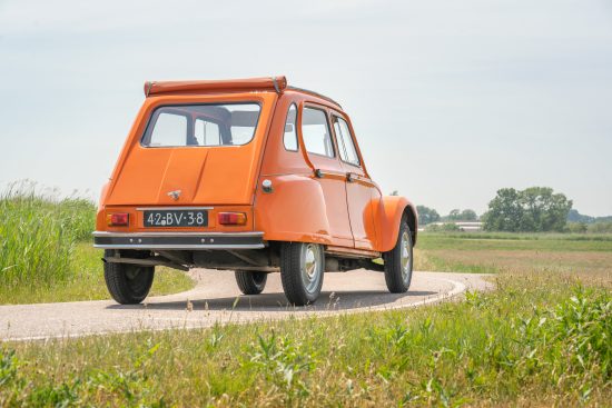 Dyane 6 '74 Orange Tenéré 168.000 km 2cv Garage Sander Aalderink