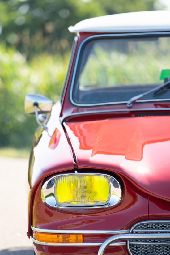 AMI6 '68 Rouge Corsaire / Blanc Everest 73.000km   2cv Garage Sander Aalderink