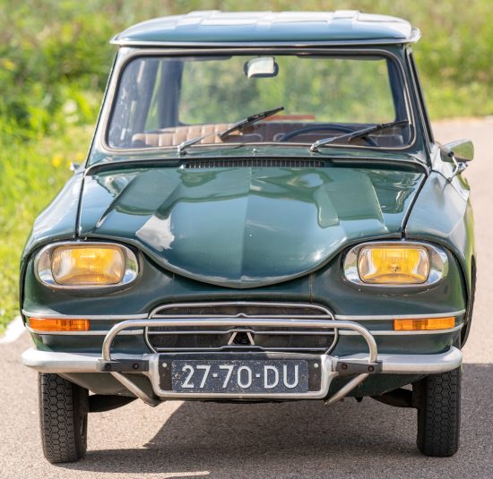 2CV Garage Sander Aalderink Ami 6 Break Vert Jura '67 163.000km