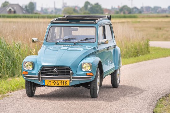 2cv Garage Sander Aalderink Dyane 6 Bleu Lagune 1983 118.000 km