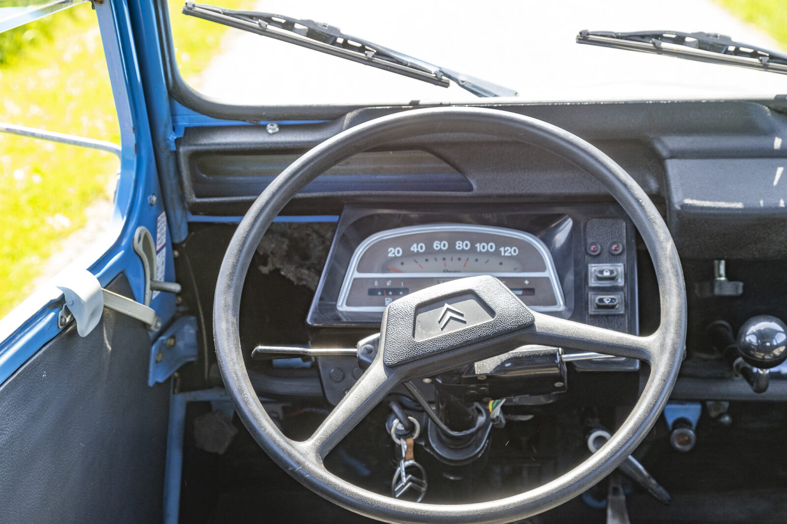 Citroën AK400 besteleend Bleu Myosotis 74000km 1978 - interieur