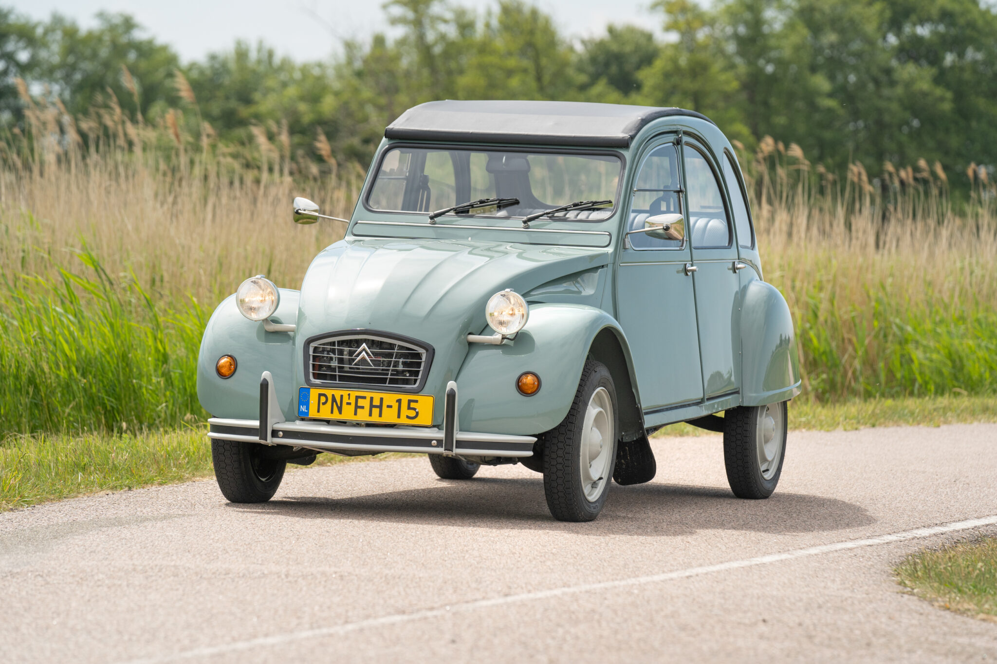 2CVE electrische eend - 1988 - vert embrun| 2CVgarage » 2CVgarage