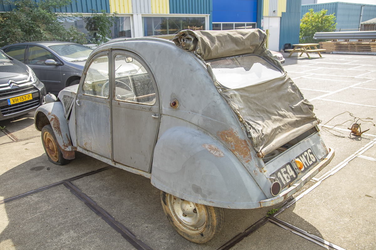 2cv A (1952) For sale - left side rear view